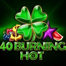 40 Burning Hot logo by Amusnet Interactive at MrPacho Casino40 Burning Hot