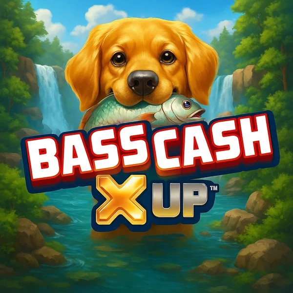 Bass Cash X UP online game logo by Alchemy Gaming on mr-pachocasino.pl