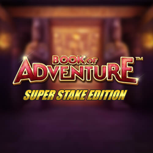 Logo of Book of Adventure Super Stake Edition from Stakelogic at MrPacho Casino