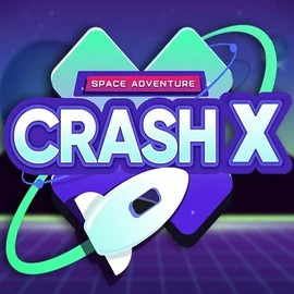 Logo of Crash X from Turbo Games at MrPacho Casino