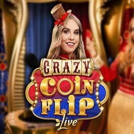 Crazy Coin Flip logo – Live Casino by Evolution at MrPacho Casino