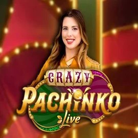 Enjoy Crazy Pachinko by Evolution – logo hosted on mr-pachocasino.pl