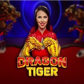 Dragon Tiger (Live) online game logo by Pragmatic Play on mr-pachocasino.pl