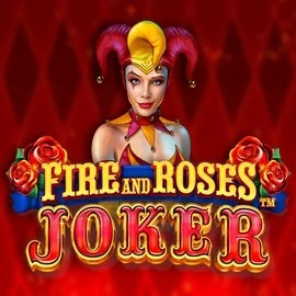 Logo of Fire and Roses Joker from Triple Edge Studios at MrPacho Casino