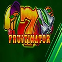 Logo of Fruitinator Jackpot King from Blueprint Gaming at MrPacho Casino