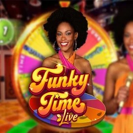 Official Live Casino logo: Funky Time by Evolution at MrPacho Casino