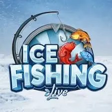 Ice Fishing Live logo by Evolution at MrPacho Casino