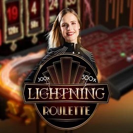 Lightning Roulette casino game by Evolution – featured logo at MrPacho Casino