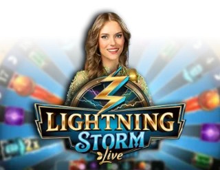 Lightning Storm by Evolution, showcased at mr-pachocasino.pl – game logo