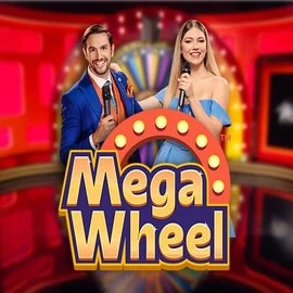 Mega Wheel slot logo by Pragmatic Play at MrPacho Casino