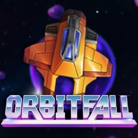 Orbitfall slot logo by ELK Studios at MrPacho CasinoOrbitfall