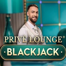 Privé Lounge Blackjack slot logo by Pragmatic Play at MrPacho Casino