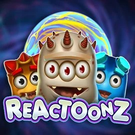 Reactoonz logo by Play'n GO MrPacho Casino