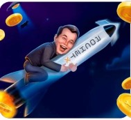 Rocket X slot logo by 1win Games at MrPacho CasinoRocket X
