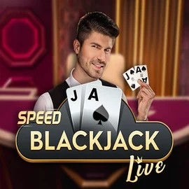 Speed Blackjack casino game by Pragmatic Play – featured logo at MrPacho Casino
