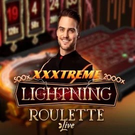 Enjoy XXXtreme Lightning Roulette by Evolution – logo hosted on mr-pachocasino.pl